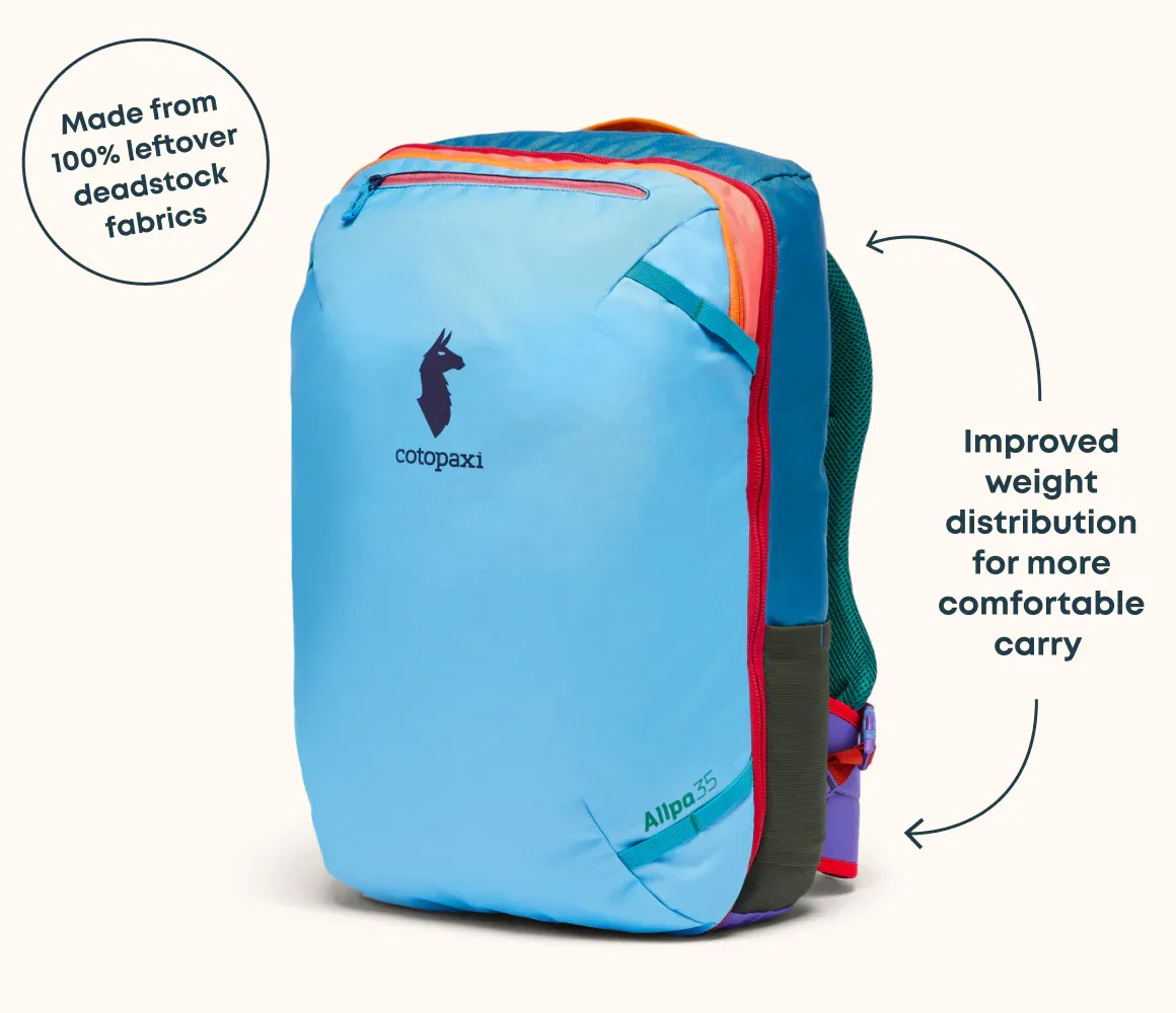 Cotopaxi Allpa 35L Travel Pack (Del Dia)